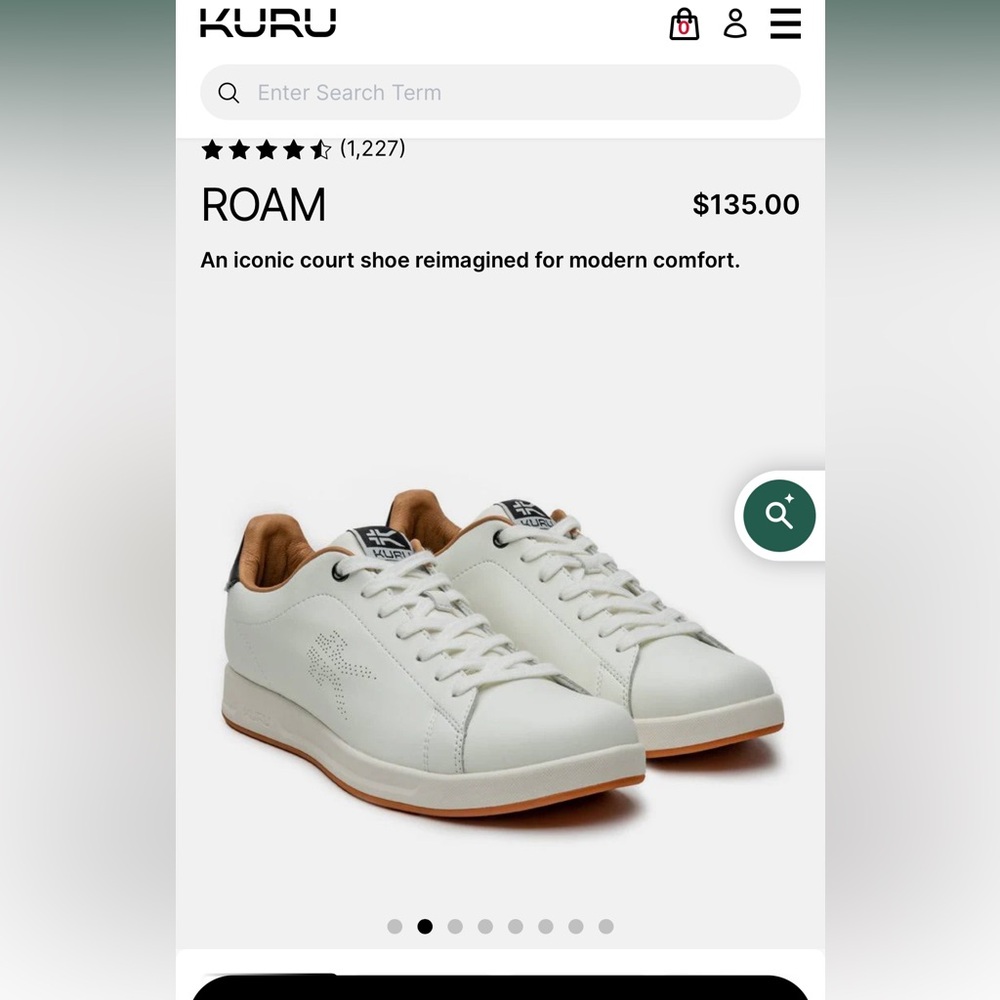 Kuru women’s ROAM sneakers